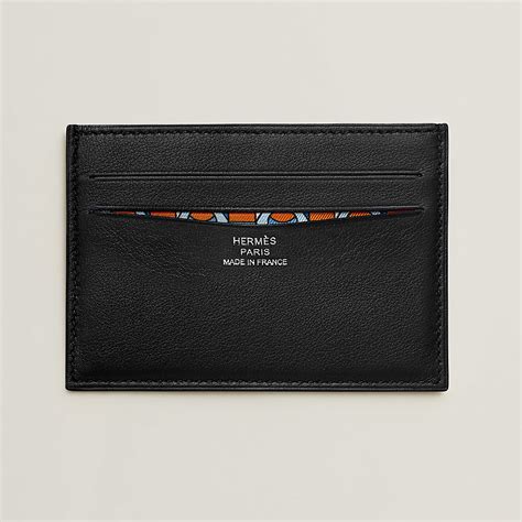 hermes leather card holder|hermès citizen twill card holder.